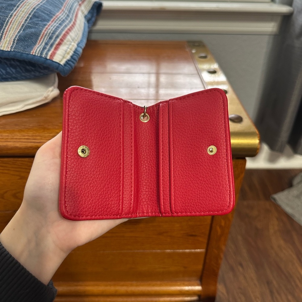 Red Coach Keychain Wallet - Picture 3 of 3